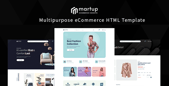 Martup - Multipurpose eCommerce HTML Template Martup - Multipurpose eCommerce HTML Template