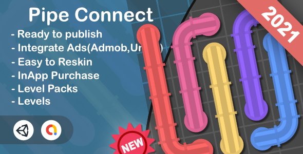 Pipe Connect(Unity Game+Admob+iOS+Android) Pipe Connect(Unity Game+Admob+iOS+Android)