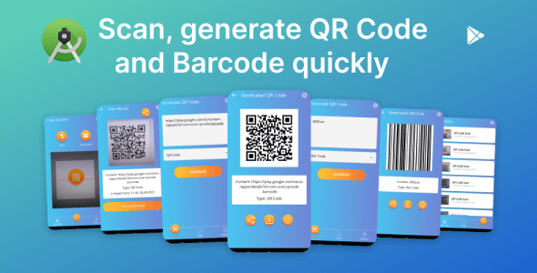 QRScan - Scan, generate QR Code and Barcode quickly QRScan - Scan, generate QR Code and Barcode quickly