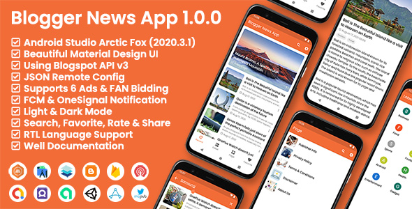 Blogger News App - Blogger API v3 Blogger News App - Blogger API v3