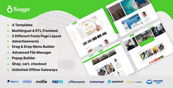 Blogger - Personal Blog Website CMS Blogger - Personal Blog Website CMS