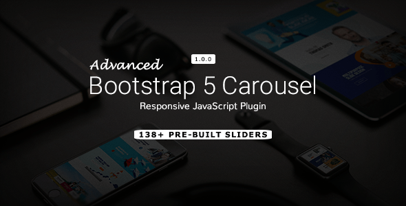 Bootstrap 5 Carousel Responsive JavaScript Plugin Bootstrap 5 Carousel Responsive JavaScript Plugin