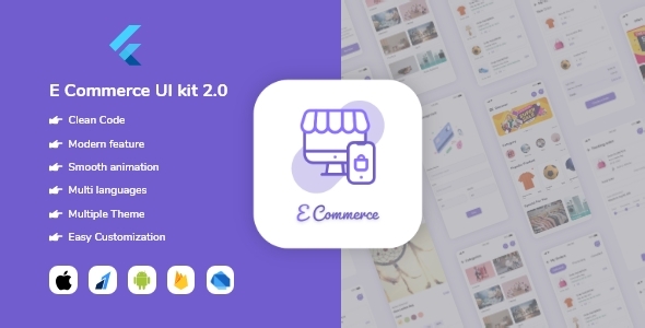 E-commerce UI kit in Flutter - 2.0 Supported - ShareWordpress.Net