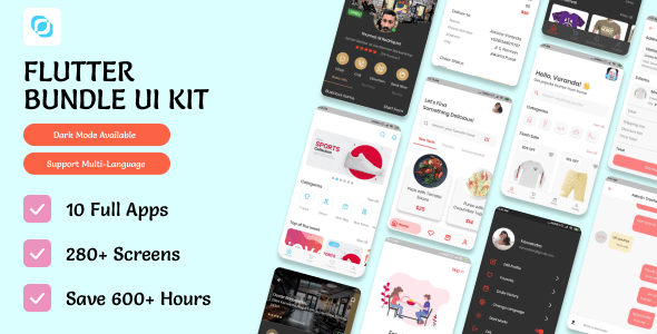 Flutter UI Master Kit Flutter UI Master Kit