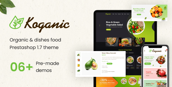 Koganic - Organic & Fast Food Theme - ShareWordpress.Net
