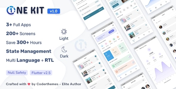 OneKit - Flutter UI Kit OneKit - Flutter UI Kit