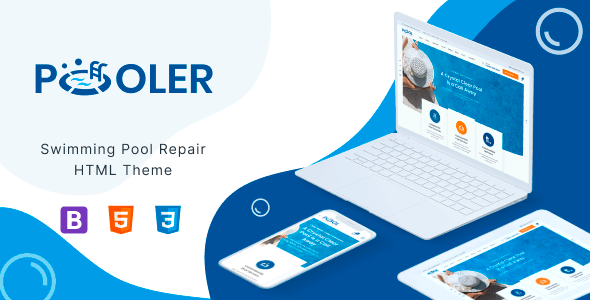 Pooler - Pool Services HTML Template Pooler - Pool Services HTML Template