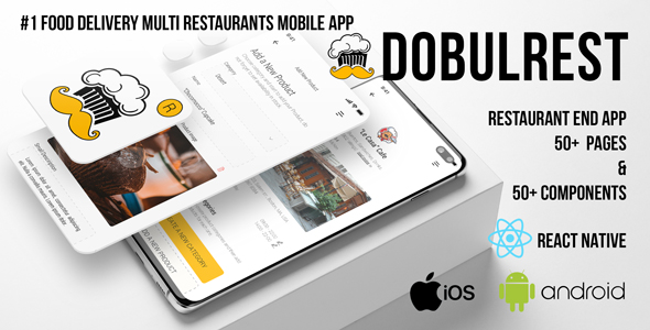 DobuleRest - Restaurant App for iOS & Android DobuleRest - Restaurant App for iOS & Android