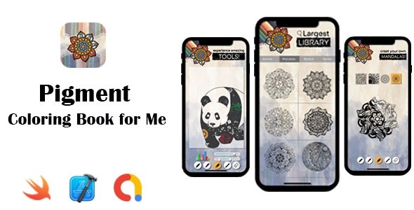 Pigment – Coloring Book for Me | Google AdMob | In App Purchase | iOS Source Code Pigment – Coloring Book for Me | Google AdMob | In App Purchase | iOS Source Code