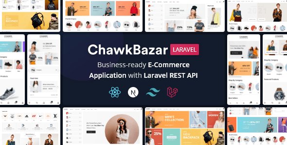 ChawkBazar Laravel - React, Next, REST API Ecommerce With Multivendor ChawkBazar Laravel - React, Next, REST API Ecommerce With Multivendor