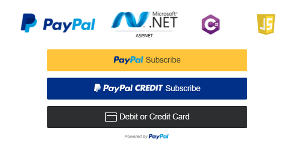 PayPal Subscriptions in ASP.NET Web Forms & C# PayPal Subscriptions in ASP.NET Web Forms & C#
