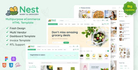 Nest - Multipurpose eCommerce HTML Template Nest - Multipurpose eCommerce HTML Template