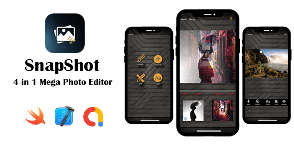 SnapShot - Mega Photo Editor | Google AdMob | In App Purchase | iOS Source Code SnapShot - Mega Photo Editor | Google AdMob | In App Purchase | iOS Source Code