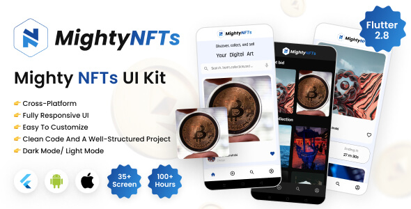 MightyNFTs Flutter UI Kit