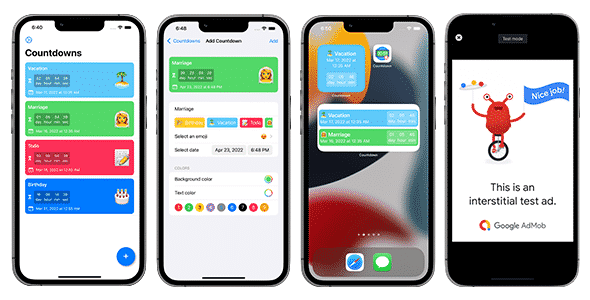Countdown Widget SwiftUI Full iOS Application Countdown Widget SwiftUI Full iOS Application