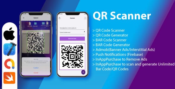 QR Scanner/Generator - iOS Source Code QR Scanner/Generator - iOS Source Code