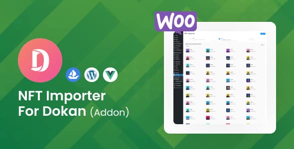WooCommerce NFT Importer - Dokan (Addon) - ShareWordpress.Net