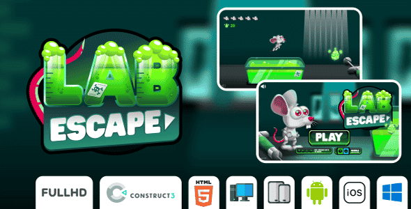 Lab Escape - HTML5 Game (Construct3) Lab Escape - HTML5 Game (Construct3)