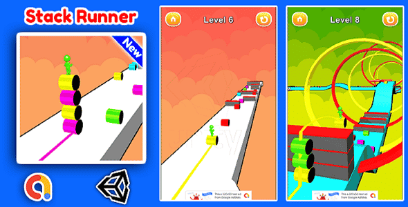 Stack Runner 3D Game Unity Source Code + Admob Ads Stack Runner 3D Game Unity Source Code + Admob Ads