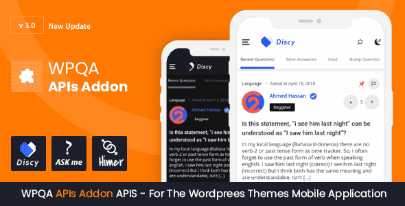 WPQA APIs - Addon and APPs For The WordPress Themes - ShareWordpress.Net
