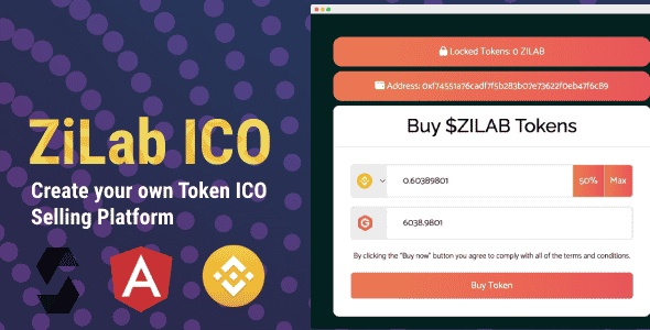 ZiLab | ICO Crypto Token Selling System ZiLab | ICO Crypto Token Selling System
