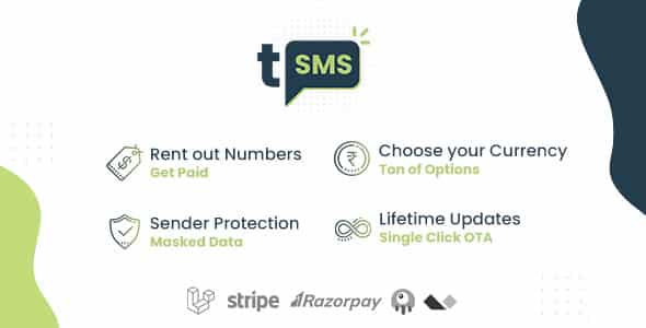 tSMS - Temporary SMS Receiving System - SaaS - Rent out Numbers