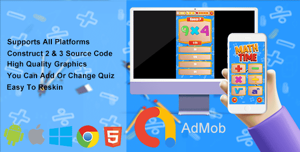 Math Time | HTML5 Game (Construct 2 & Construct 3) Math Time | HTML5 Game (Construct 2 & Construct 3)