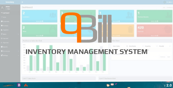 qBill - Inventory Management System qBill - Inventory Management System