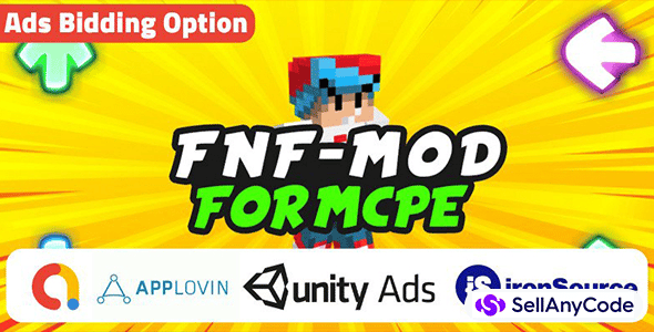 FNFSkinAndModForMCPEUnityWithIronSource_sellanycode_featured_image_1641944104 FNF Skin And Mod For MCPE Unity With Iron Source