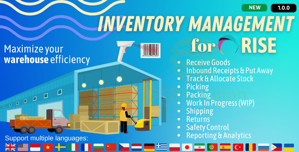 Inventory Management plugin for RISE CRM Inventory Management plugin for RISE CRM