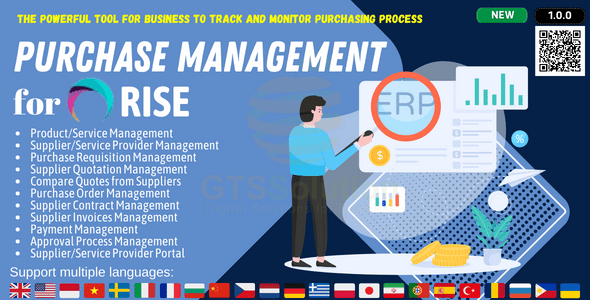 Purchase Management plugin for RISE CRM Purchase Management plugin for RISE CRM
