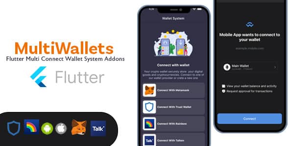 MultiWallets -Flutter Multi Wallet System MultiWallets -Flutter Multi Wallet System