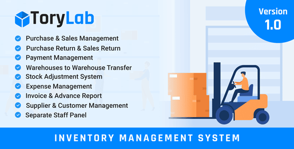 ToryLab - Inventory Management System ToryLab - Inventory Management System