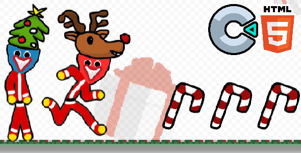 HuggyBros Christmas - HTML5 Game - Construct 3