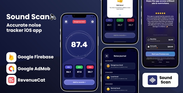 Sound Scan - iOS App Source Code Sound Scan - iOS App Source Code
