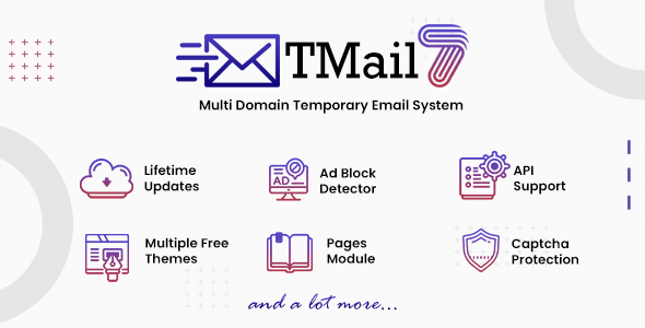 TMail - Multi Domain Temporary Email System TMail - Multi Domain Temporary Email System