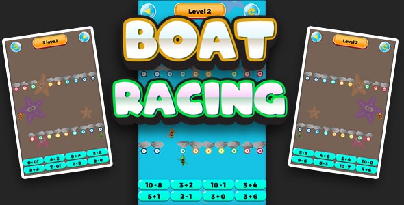 Boat Racing - Cross Platform Math Game Boat Racing - Cross Platform Math Game