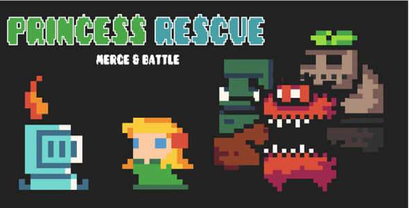 Princess Rescue - HTML5 Game (With Construct 3 Source-code .c3p) Princess Rescue - HTML5 Game (With Construct 3 Source-code .c3p)