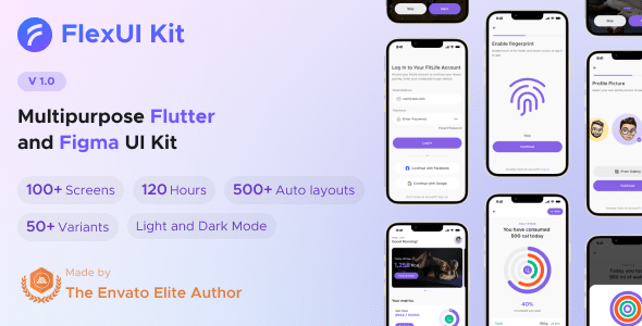 FlexUI Kit Flutter - Best Flutter UI Kit FlexUI Kit Flutter - Best Flutter UI Kit