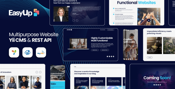 Easy Up | Multipurpose Website - Yii CMS & REST API Easy Up | Multipurpose Website - Yii CMS & REST API