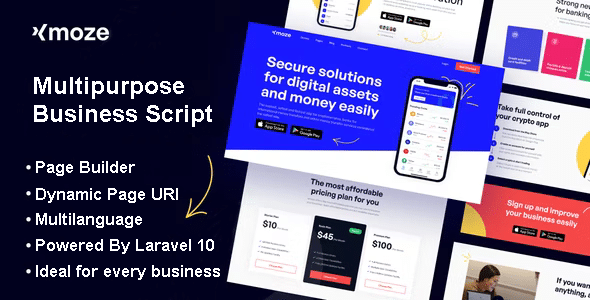 Xmoze - Multipurpose Business Script Xmoze - Multipurpose Business Script