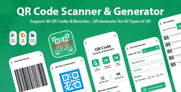 Scanner App - QR Code Scanner - QR Generator - Barcode Generator - QR Maker - QR Code Generator Scanner App - QR Code Scanner - QR Generator - Barcode Generator - QR Maker - QR Code Generator