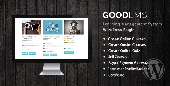Good LMS - Learning Management System WP Plugin - ShareWordpress.Net