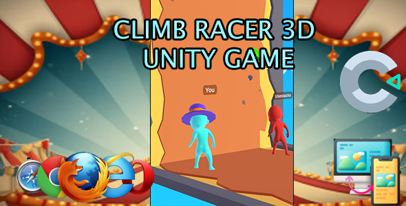 Unity game template - Climb racer 3d Android source code Unity game template - Climb racer 3d Android source code
