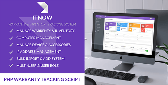 ITNOW-Warranty & Inventory Tracking System ITNOW-Warranty & Inventory Tracking System