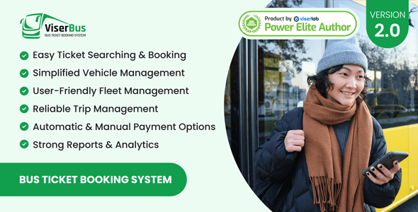 ViserBus - Bus Ticket Booking System ViserBus - Bus Ticket Booking System