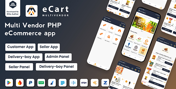 eCart - Multi Vendor eCommerce System eCart - Multi Vendor eCommerce System