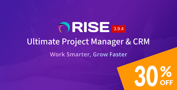 RISE - Ultimate Project Manager & CRM