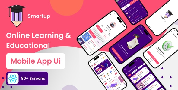 Smartup LMS Mobile App React Native Template
