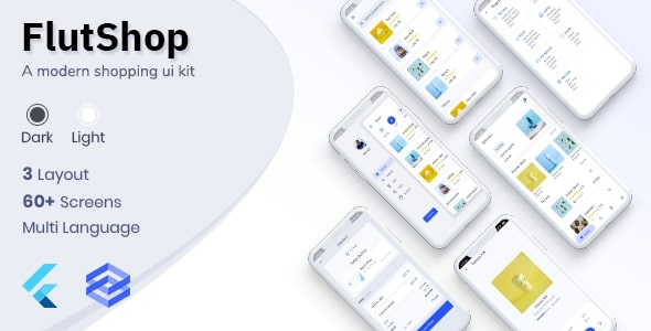 FlutShop - Flutter Shopping UI Kit